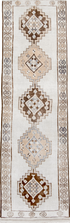 Vintage Kars Runner Rug (3' x 13')
